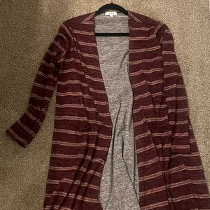 LuLaRoe Striped Sarah Cardigan